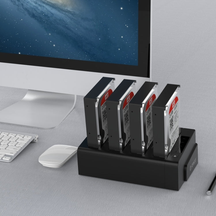 Boîtier de disque dur externe 4 baies USB 3.0 pour PC