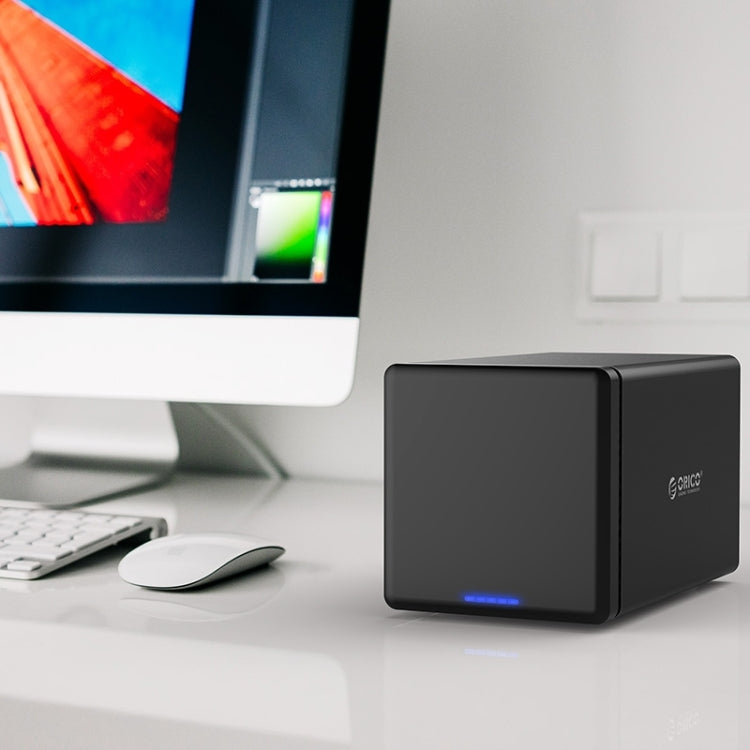 Boîtier de disque dur externe USB-C 4 baies pour gaming