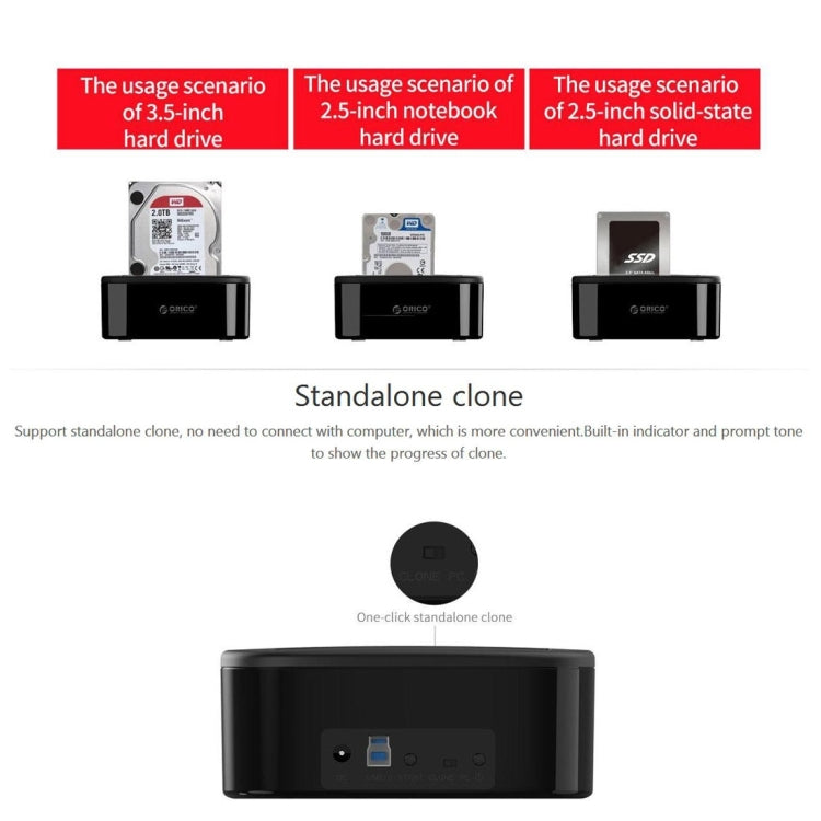 ORICO USB 3.0 SATA Hard Drive Docking Station