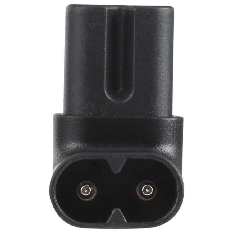 C7 to C8 Elbowed AC Power Plug Adapter, Converter Plug, C7 to C8 Elbow