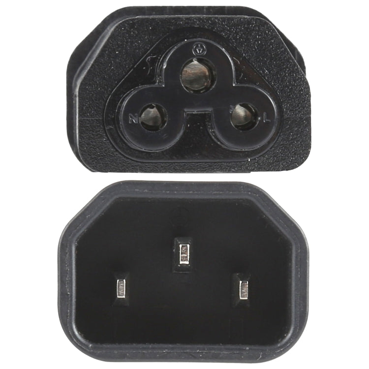 Adaptateur de prise de courant AC C5 à C14, prise de convertisseur, C5 to C14