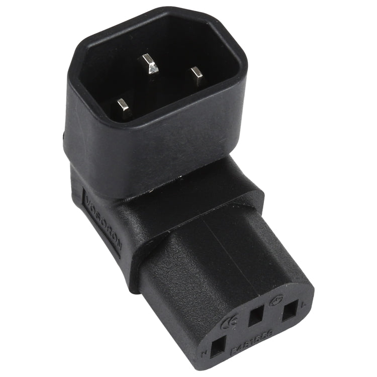 Adaptateur C13 à C14 coudé pour PC gaming et accessoires