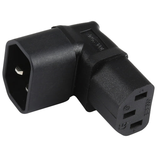 C13 to C14 Angled Adapter for Gaming PC and Accessories