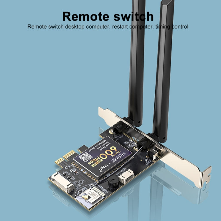 Carte Réseau EDUP AC600SW 600 Mbps pour PC Gaming