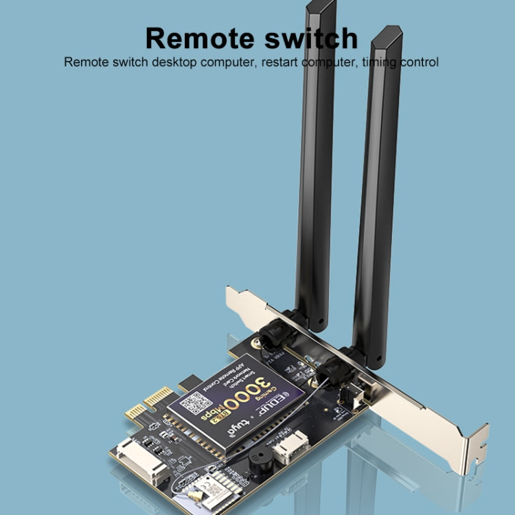 EDUP AX200SW Gaming Network Card 3000Mbps Remote Control