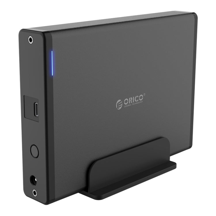 ORICO 7688C3 Boîtier de disque dur mobile USB-C / Type-C 8 To 3,5 pouces avec base amovible, longueur du câble : 1 m