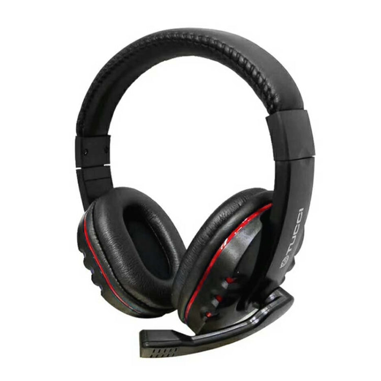 Casque gaming stéréo PC TUCCI X6 Super Bass avec micro