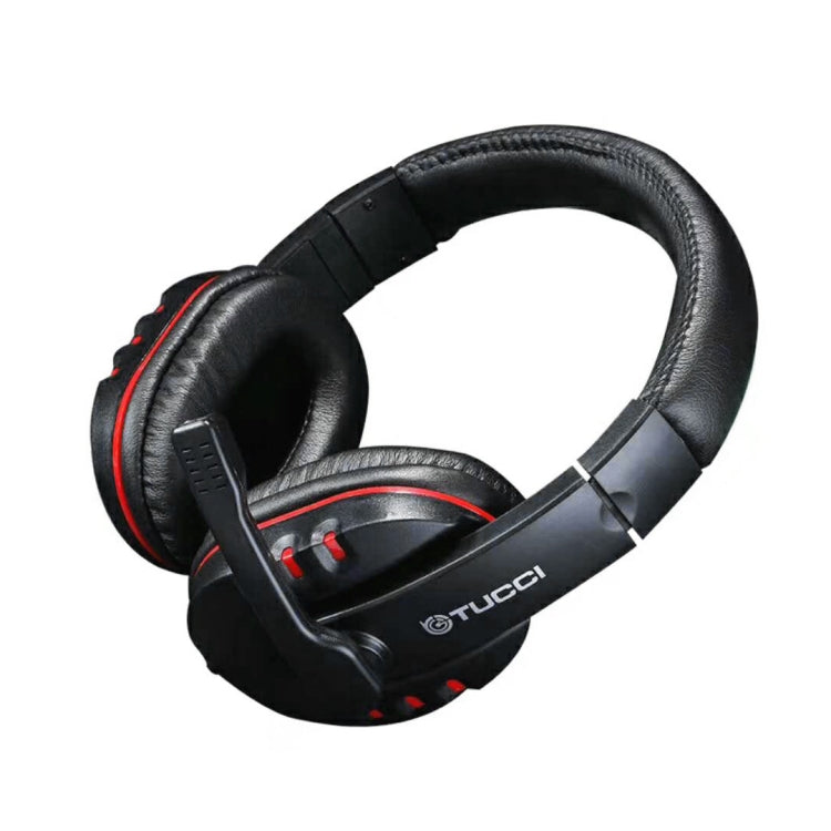 Casque gaming stéréo PC TUCCI X6 Super Bass avec micro
