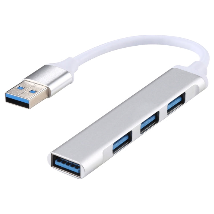 A-809 4 x adaptateur HUB USB 3.0 vers USB 3.0 en alliage d'aluminium, A-809
