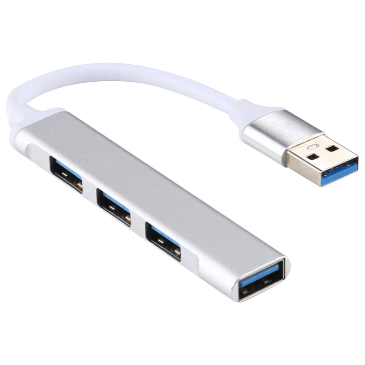 A-809 4 x adaptateur HUB USB 3.0 vers USB 3.0 en alliage d'aluminium, A-809