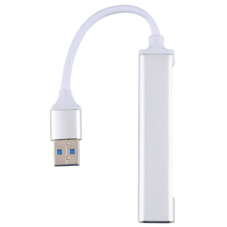 A-809 4 x adaptateur HUB USB 3.0 vers USB 3.0 en alliage d'aluminium, A-809