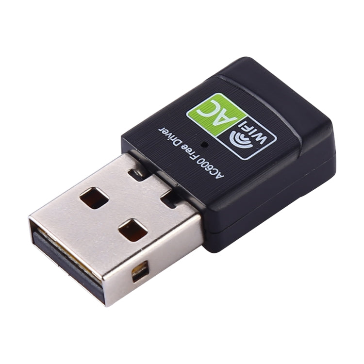 Adaptateur WiFi USB AC600Mbps pour PC - Double bande 2,4/5