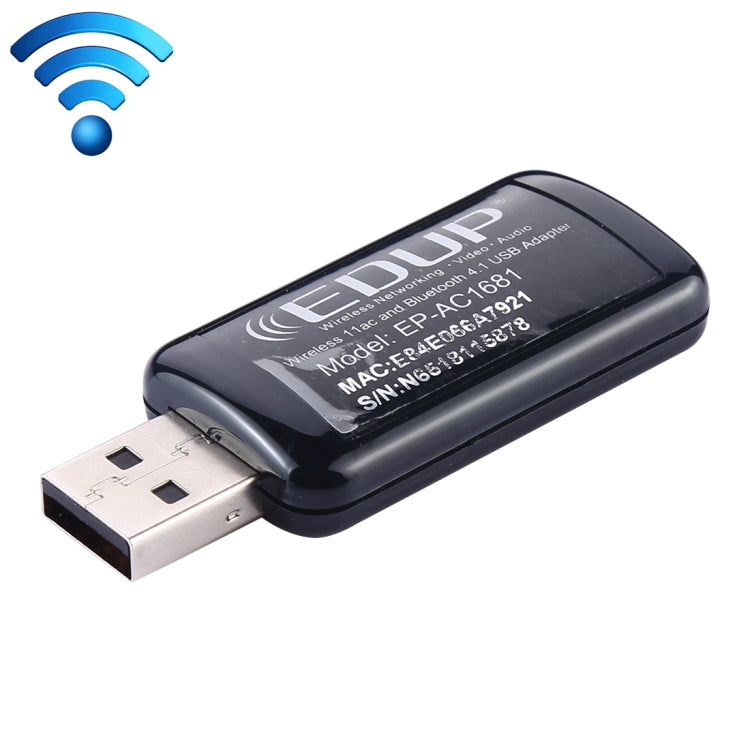 Adaptateur WiFi USB AC1200Mbps avec Bluetooth pour PC Gaming