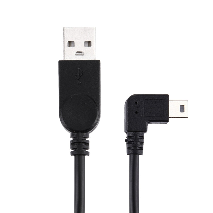 90° Mini USB Cable for PC - Charge and Data 28 cm