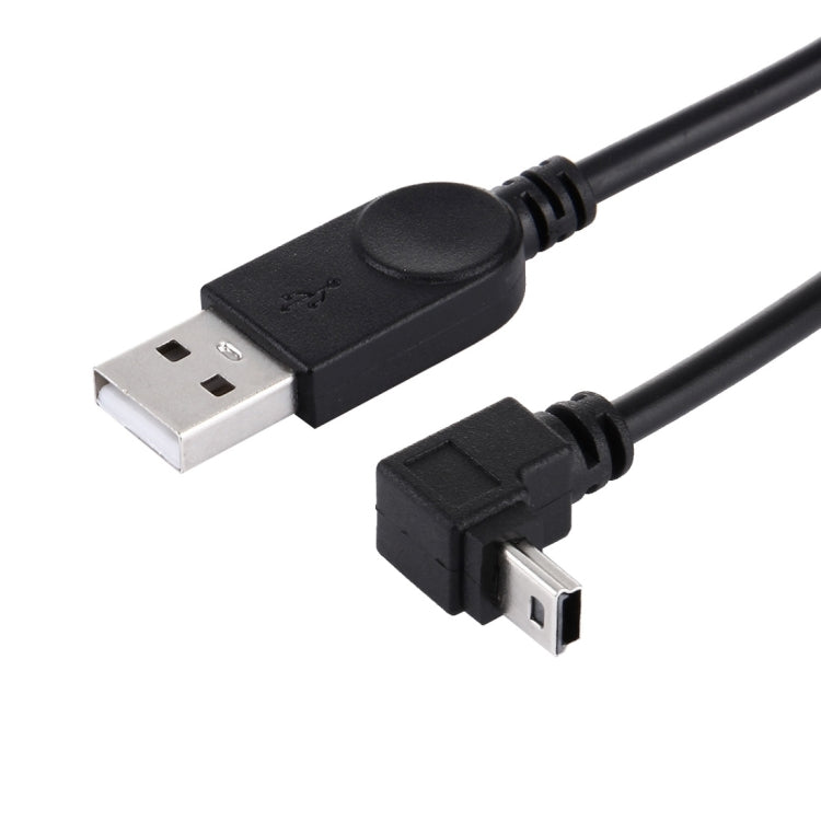 Mini USB 90° Cable - Convenient 28 cm Gaming Accessory