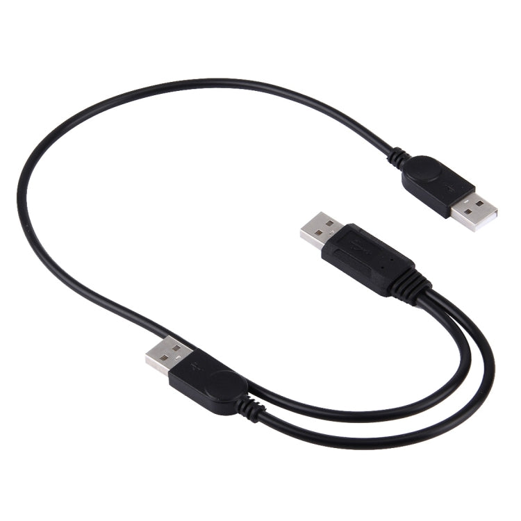 Câble USB 2.0 double pour PC - 50 cm, accessoire essentiel