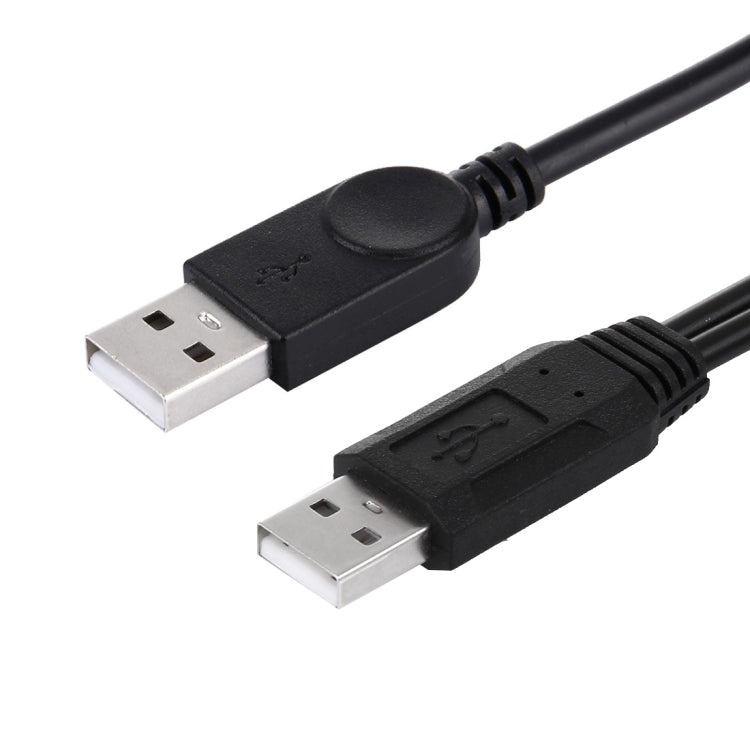 Câble USB 2.0 double pour PC - 50 cm, accessoire essentiel
