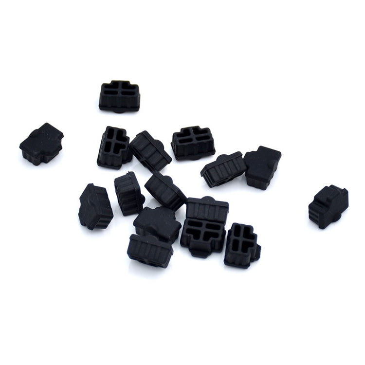 Bouchons anti-poussière RJ45 en silicone pour PC - 20 PCS