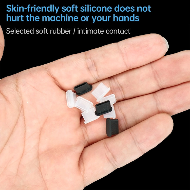 Silicone Dust Plugs for USB-C Ports | 20 PCS