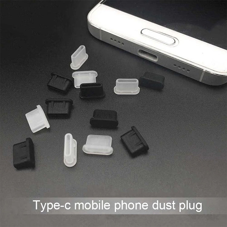Silicone Dust Plugs for USB-C Ports | 20 PCS