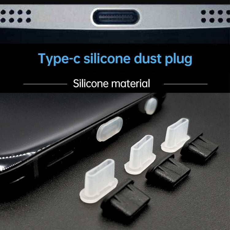 Silicone Dust Plugs for USB-C Ports | 20 PCS