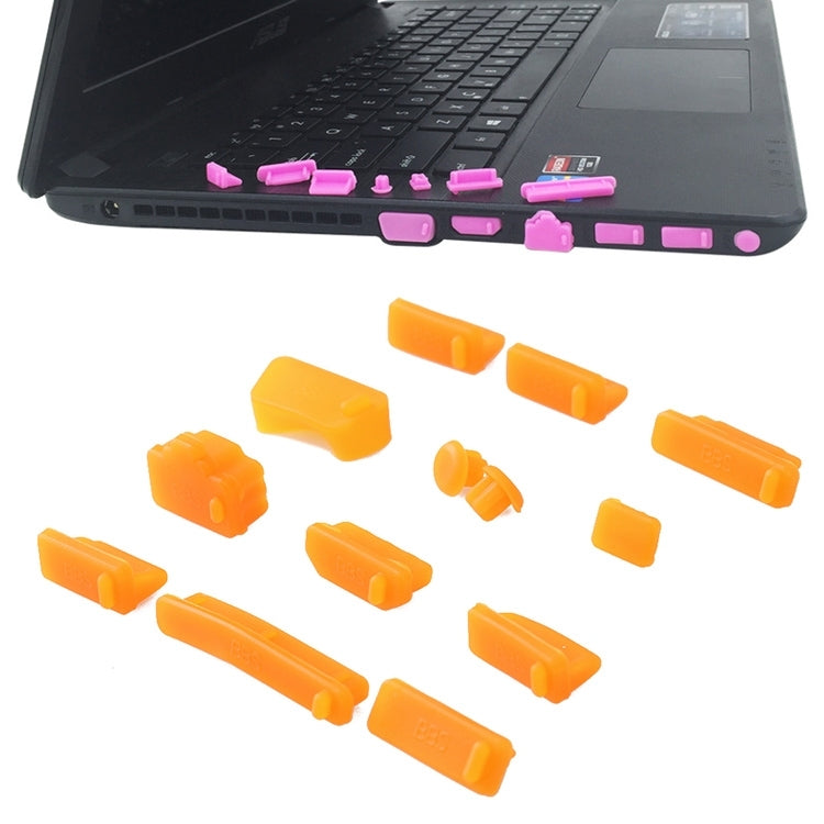 Bouchons anti-poussière silicone 13 en 1 pour PC gaming