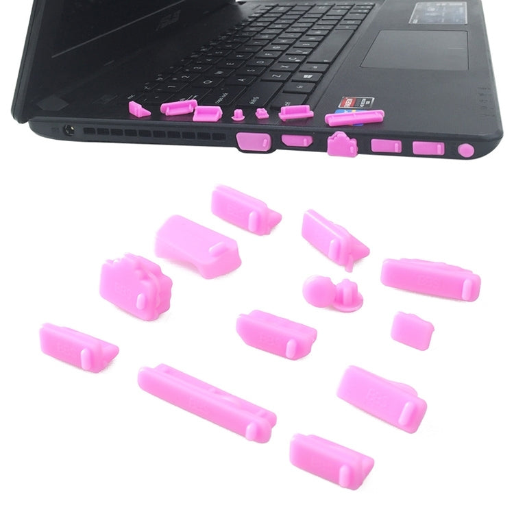 Bouchons anti-poussière silicone 13 en 1 pour PC gaming