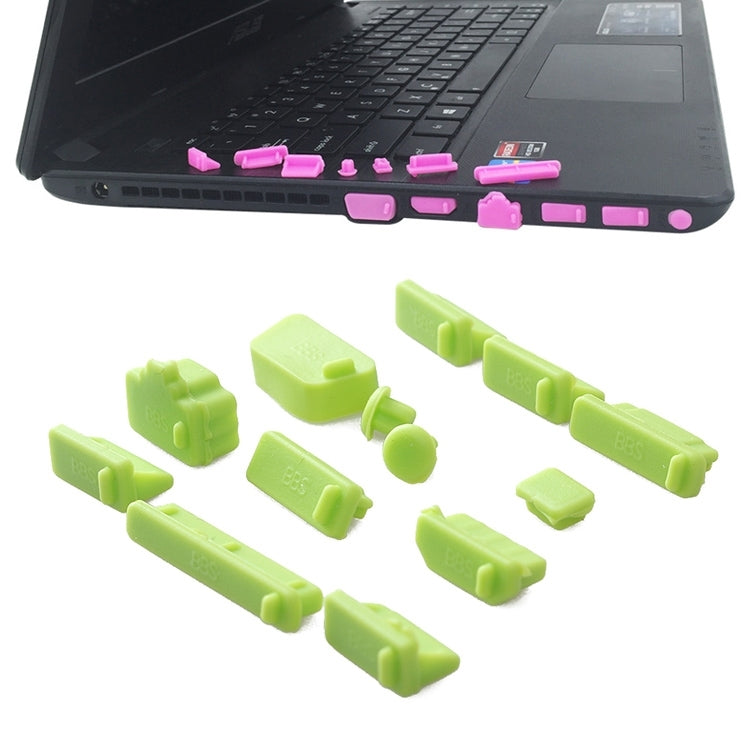 Bouchons anti-poussière silicone 13 en 1 pour PC gaming