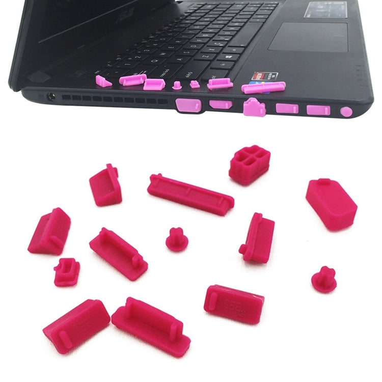Bouchons anti-poussière silicone 13 en 1 pour PC gaming