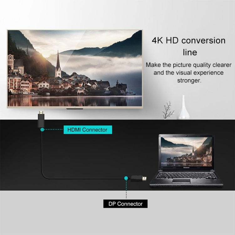DP to HDMI 4K Cable - 1.8m for Gaming PC