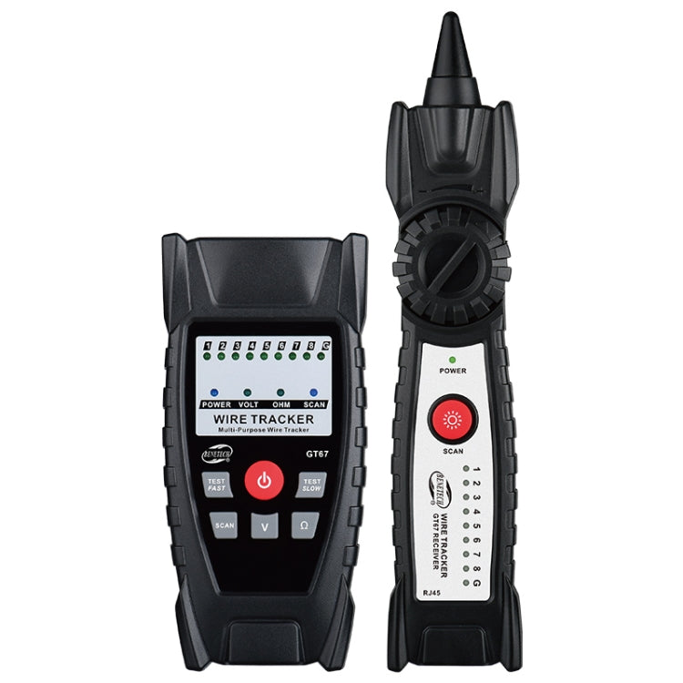 GT67 Multifunctional Gaming Cable Tester RJ11/RJ45