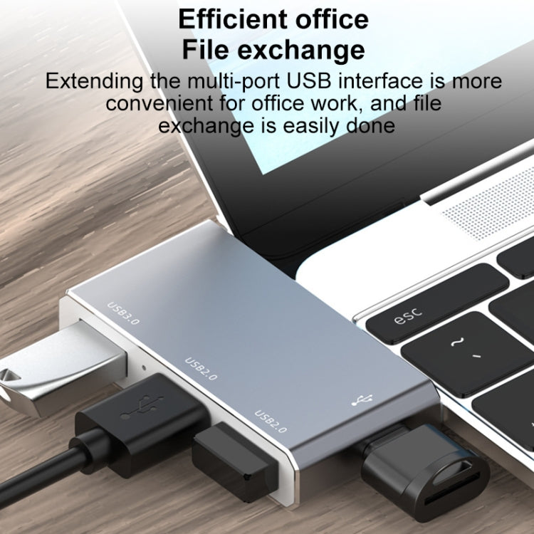 Adaptateur HUB USB-C 4 ports pour gaming et PC
