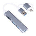 5-in-1 USB 3.0 Type-C Adapter Hub for Gaming PC