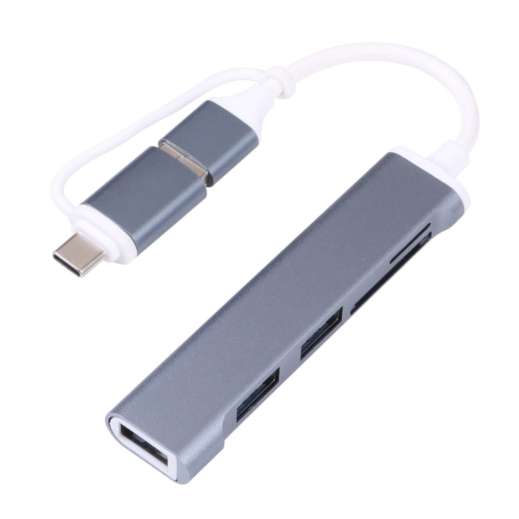 5-in-1 USB 3.0 Type-C Adapter Hub for Gaming PC