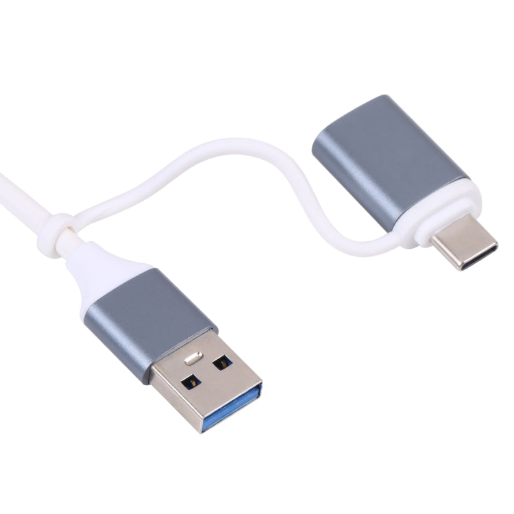 5-in-1 USB 3.0 Type-C Adapter Hub for Gaming PC