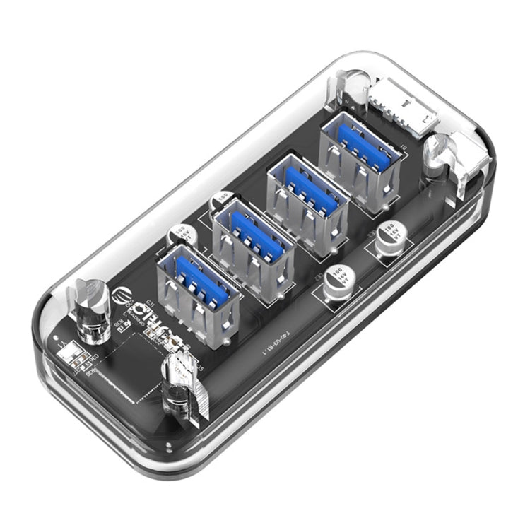 HUB USB 3.0 ORICO F4U - 4 Ports Rapides pour Gaming PC