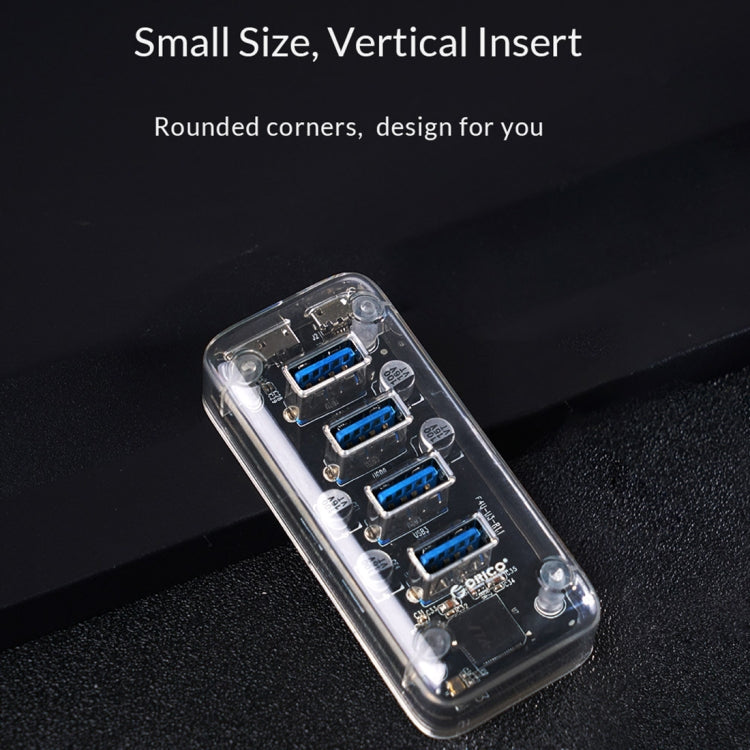 HUB USB 3.0 ORICO F4U - 4 Ports Rapides pour Gaming PC