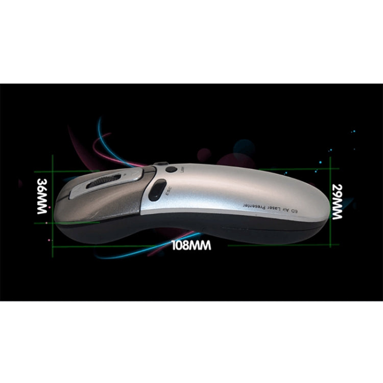 Souris sans fil 6D Gyroscope pour PC et présentation