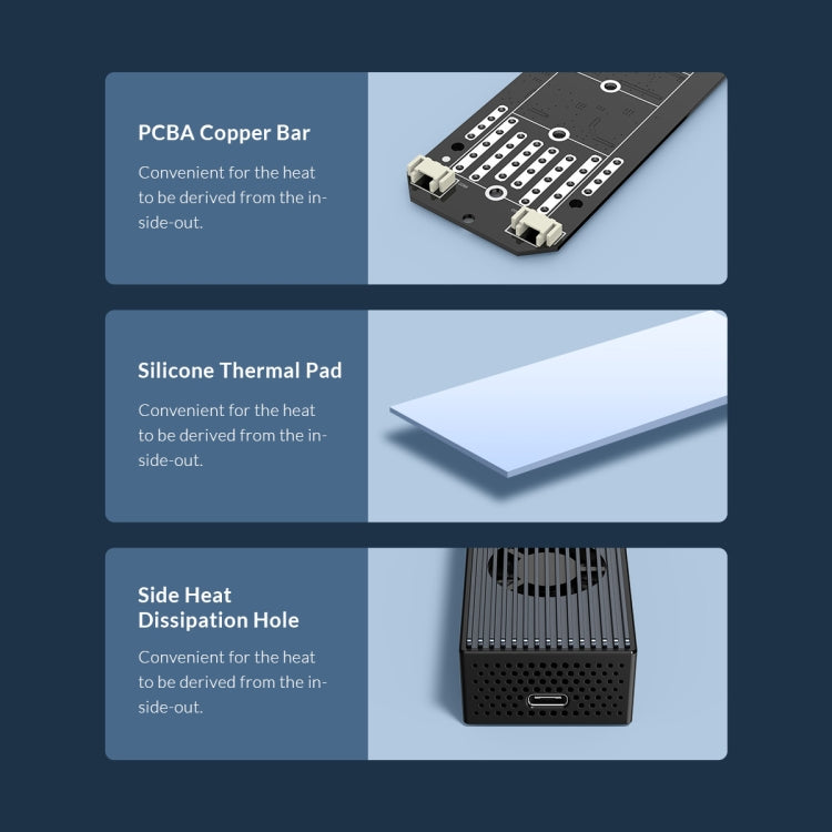 Boîtier SSD USB 3.2 NVMe M.2 pour PC - ORICO M2PVC3-G20