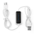 Câble USB PC à PC pour transfert de fichiers rapide 1,75 m