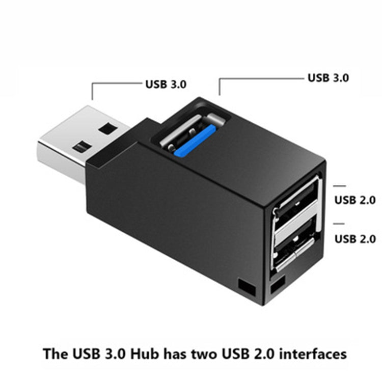 Hub USB 3.0 Compact avec 2 Ports USB 2.0 pour PC Gaming
