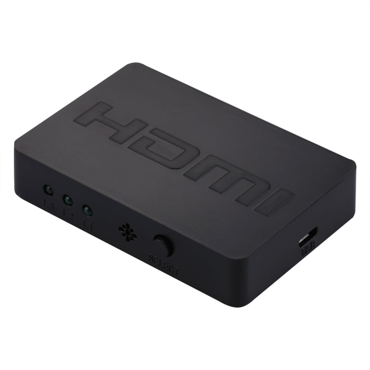 1080P 3 x 1 ports (3 ports d'entrée x 1 port de sortie) commutateur HDMI avec télécommande, 3 Inputs to 1 output
