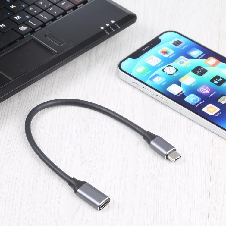 Adaptateur USB-C Mâle vers Femelle 25 cm pour Gaming PC