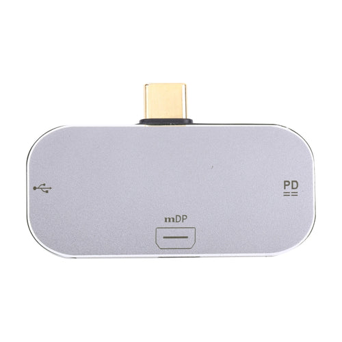 3-in-1 USB-C Adapter for PC and Gaming - Mini DP Included