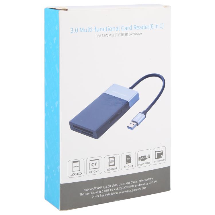 Lecteur de carte multifonction 6 en 1 pour PC Gaming