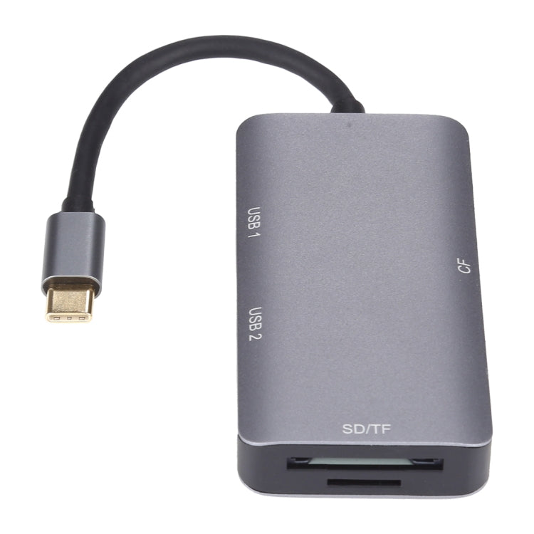 5-in-1 USB-C Card Reader for PC and Gaming