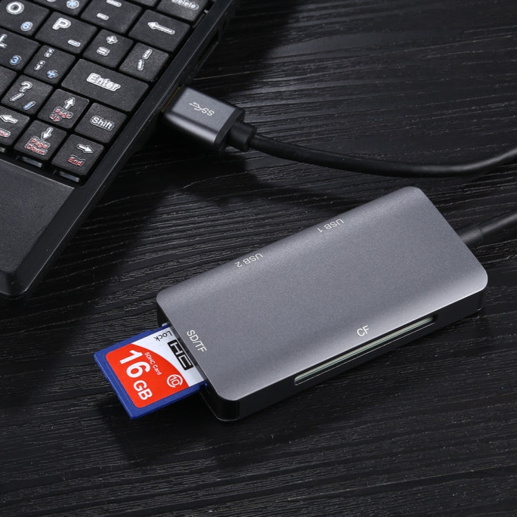 Lecteur de carte USB 3.0 5 en 1 pour PC et gaming