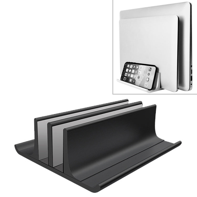 Support de rangement vertical pour PC portable en aluminium