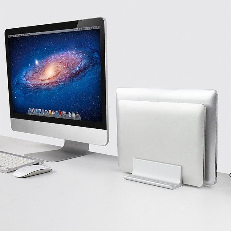 Support de rangement vertical pour PC portable en aluminium