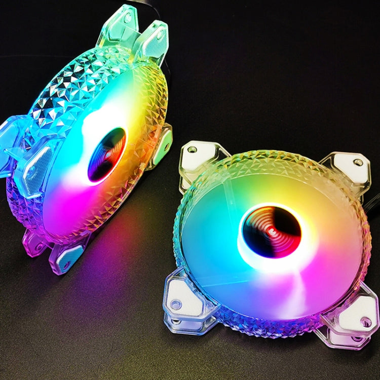 Ventilateur PC COOLMOON RGB 120mm PWM pour un